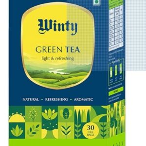 Winty Aqua Slim Green Tea 30 Compostable Tea Bags