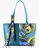 Private Label Womens Blue Hand Bag