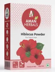 AMAN Herbal Natural Hibiscus face hair powder 100 g