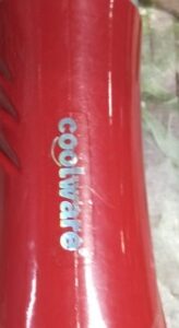 Private Label WATER bottle RED