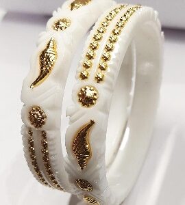 Private Label Gold Plated Plastic sakha White 24 Size