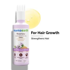 mamaearth Rosemary Oil for Hair Growth with Methi Dana 150ml