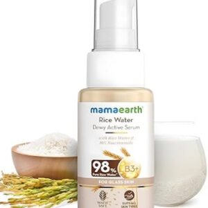 Mamaearth Rice Water Dewy Active Serum 50 ml For Glass Skin
