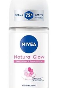 NIVEA Natural Glow Smooth Skin Deodorant Underarm Roll On 50 Ml