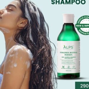 Alps Goodness Fenugreek Biotin Redensy Anti Hairfall Shampoo for All Hair Types 290 ml