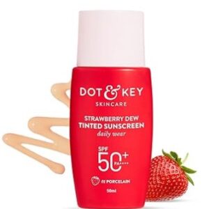 Dot Key Strawberry Dew Tinted Sunscreen SPF 50 50ml