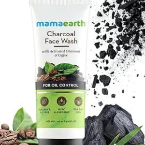 Mamaearth Charcoal Face Wash with Activated Charcoal Coffee for Oil Control 100ml