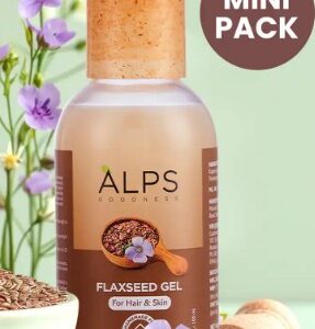 Alps Goodness Flaxseed Gel 30 ml For Hair Skin Frizz Control Smoothening