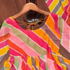 Private Label Pretty Fashionable Women Gowns multicolour M Size