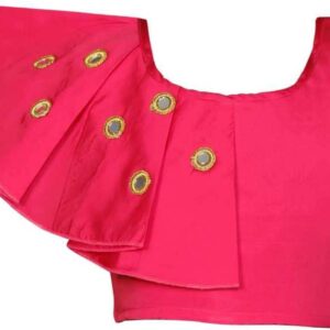 Private Label Buy NKV FASHION Indi Girls Lehenga Choli Ethnic Wear Floral Print Pink Colour 24 Size