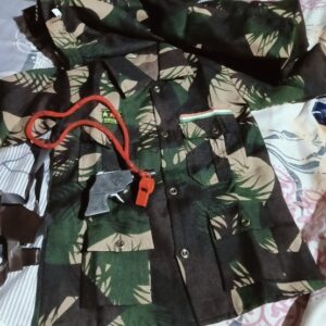 Private Label Indian Military Dress For Boys Army Dress For Kids 28 Size