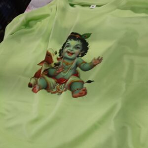 Private Label Kishna TShirt M Size Green Colour