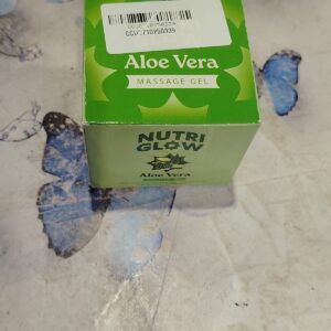 NutriGlow Aloe Vera Moisturizing Massage Gel For Hydrating and Glowing Skin 100gm