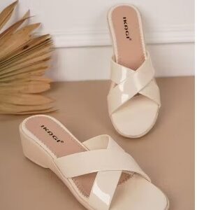 Private Label Women Stylish Comfort Trending Wedding Fashion Sandal Size 7 Off White