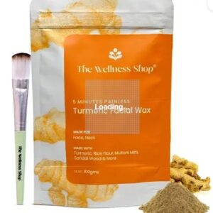 The Wellness Shop Turmeric Facial Wax Powder 100 g