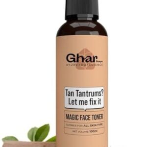 Ghar Magic Glow Face Toner Niacinamide Sandalwood 100ml