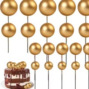 Private Label 20 pc Faux Ball Topper Cake Decorating Topper Cake Topper