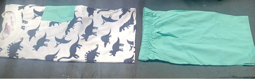 Private Label Kids Boys Swimsuit Short Sleeve Cartoon Dinosaur Printed Compression 2 Peice Bathing Suit Quickly Dry Soft Swimwear size 26