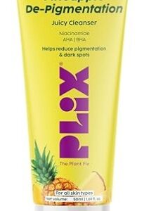 PLIX THE PLANT FIX 5 Pineapple Juicy Mini Facewash For Depigmentation For Skin Brightening Even Toned Complexion Free Of Sulphates Paraben Silicones