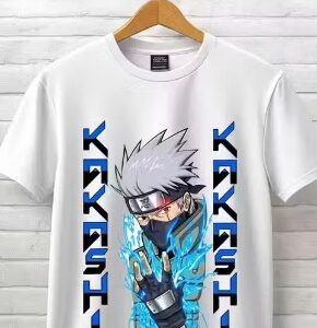 Private Label Anime Naruto Tshirt Kids Half Tshirt for boys and girls kid Half Tshirt
