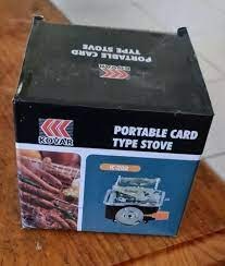 Portable Card Type Stove Net Weight 347 gm