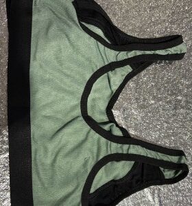 Private Label Designer Sport Bra with Attractive Back Free Size Green