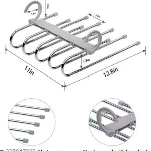 Private Label 5 in 1 Stainless Steel Foldable Hangers
