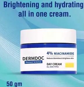 DermDoc 4 Niacinamide Day Cream 50g
