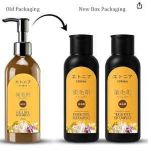 100 Working Japanese Hair Dye Shampoo Long Lasting Natural Hair Dye Shampoo for Man Women Premium Japanese Natural for Women Black Home Solution 100100 200ml x 2 Black Pack of 2