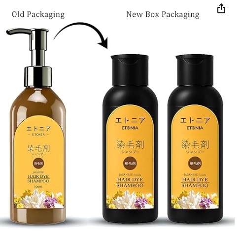 100 Working Japanese Hair Dye Shampoo Long Lasting Natural Hair Dye Shampoo for Man Women Premium Japanese Natural for Women Black Home Solution 100100 200ml x 2 Black Pack of 2