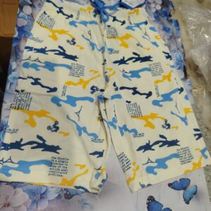 Private Label kids boys half pant white cotton pant 8 to 9 years