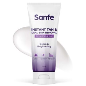 Sanfe Instant Tan Dead Skin Removal Exfoliating Gel 100 gm