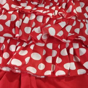 Private Label Baby Girls red Colour Frock Pants 18 Size