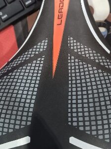 Private Label Bycycle Seat Black Orange