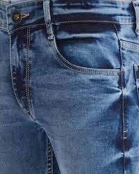 Parx Mens Cotton Blend Jeans Blue 92cm