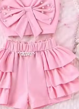 Private Label baby girl dress Pink Colour size 26