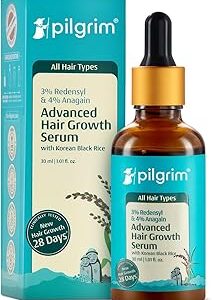 Pilgrim Redensyl 3 Paarcent Anagain 4 Parcent Baicapil Advanced Hair Growth Serum 30ml