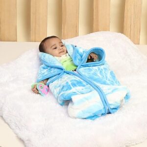 montecarlo Printed Baby Blanket for Mild Winter 1 Ply