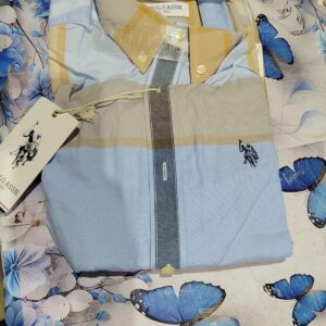 Us polo assn mens check malti colour shirt s size