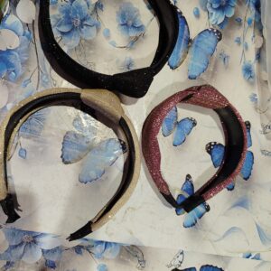 Private Label woman hair band 3 peace combo paclk