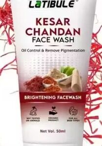 Latibule Kesar Chandan Face Wash Skin Lightening Tan Removal Face wash 50 ml