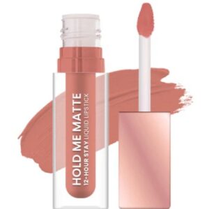 Swiss Beauty Hold Me Matte Liquid Lipstick Shade No 01 Cute Nude 4 Point 5 ml