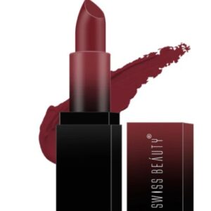 Swiss Beauty Hd Matte Lipstick Shade 04 Hot Cherry 3 Point 5 gm
