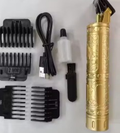 Private Label Tirmmer set golden color