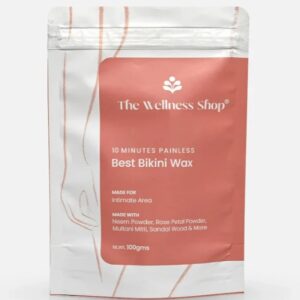 The Wellness Shop Best bikini wax herbal wax powder 100 gm
