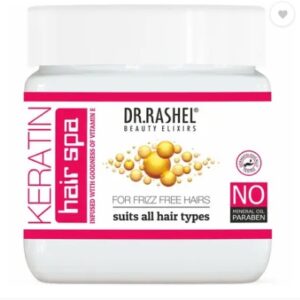 DR RASHEL KERATIN HAIR SPA PROFESSIONAL FOR FRIZZ FREE HAIRS DRYNESS DAMAGE REPAIRS 360 ml