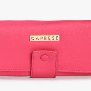 CAPRESE Travel Wallet with Zipper OS Pink Colour