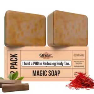 Ghar Soaps Magic pack of 2 Add 100gm