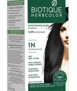 Biotique Herbcolor 50gm 110ml Natural Black