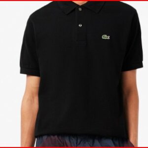 Lacoste Black Classic size L T shirt